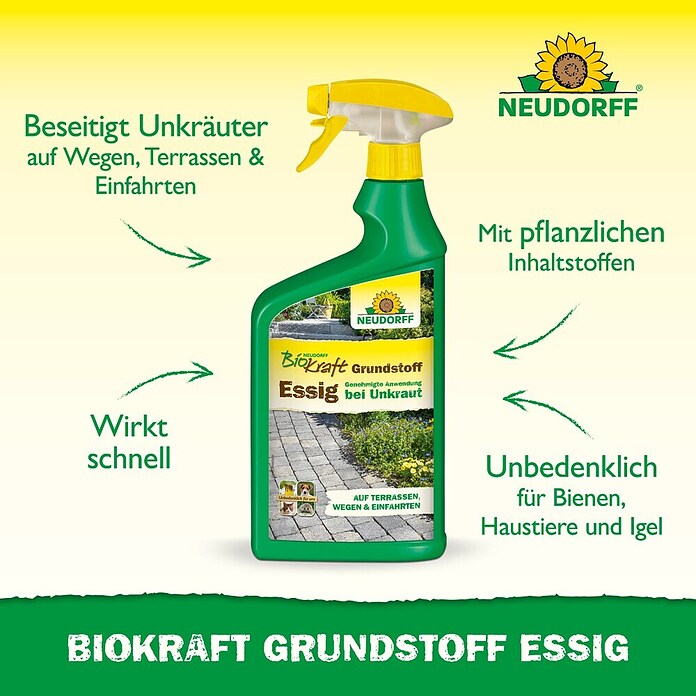 Neudorff BioKraft Grundstoff Essig AF (1 l) | BAUHAUS