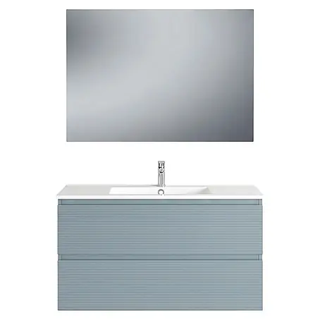 Conjunto de mueble de baño Cristal