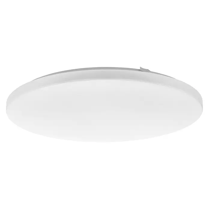 Eglo LED-Deckenleuchte rund Frania-Z - 25 W, Ø x H: 50 x 7,5 cm, Weiß, RGBW - Eine weiße, runde, flache LED-Decken- oder Wandleuchte.