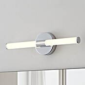 Eglo Led-spiegelverlichting Ramola (7,5 W, l x b x h: 45 x 6,5 x 12 cm, Chroom, Warm wit) | BAUHAUS