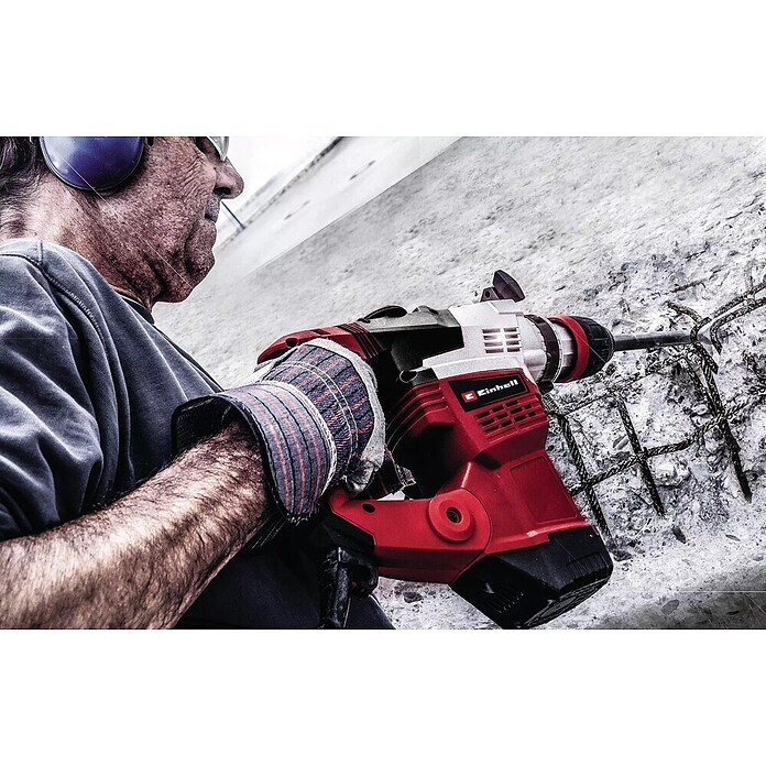 Einhell Martillo perforador TE-RH 38 3F (1.050 W, 9 J, Alojamiento SDS-MAX) | BAUHAUS