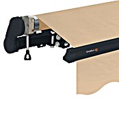SmartSun Toldo con motor Dark Easy Lite (Beige, Ancho: 3,95 m, Caída: 2,5 m) | BAUHAUS