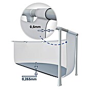 Intex Piscina Frame Prisma Rondo (Ø x Al: 305 x 76 cm, Gris, 4.485 l) | BAUHAUS