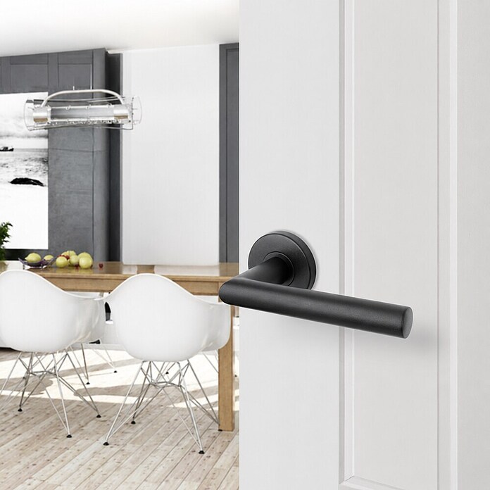 Solid Elements Deurklink Set SE 9160 (Zwart) | BAUHAUS