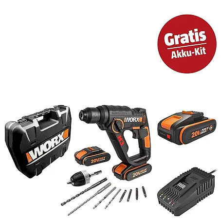 Worx PowerShare 20V Maschinenpaket
