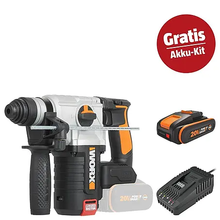 Worx PowerShare 20V Maschinenpaket