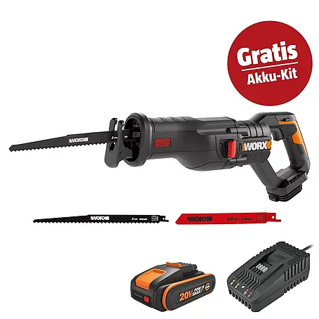 Worx PowerShare 20V Maschinenpaket