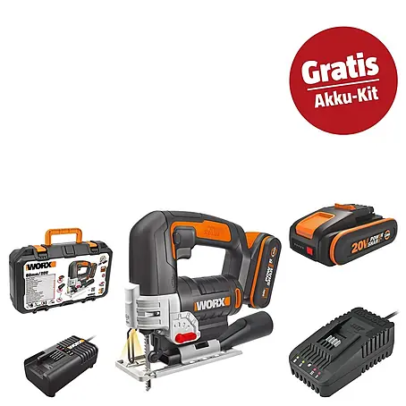 Worx PowerShare 20V Maschinenpaket