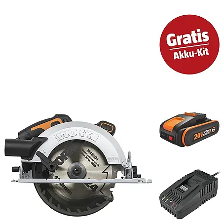 Worx PowerShare 20V Maschinenpaket