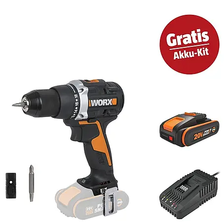 Worx PowerShare 20V Maschinenpaket