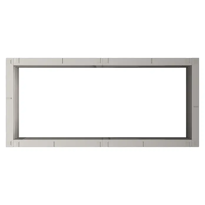 Juwel Hochbeet Timber - 130 x 60 x 60 cm, Kunststoff - Grauer, rechteckiger Rahmen mit subtilen Kantendetails.