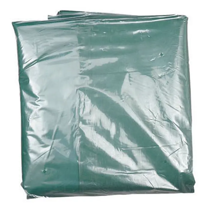 Outsunny Loungemöbel-Schutzhülle - 600D Oxford-Material mit PE-Beschichtung, Grün - Grüner, gefalteter Plane in Klarsichtverpackung.