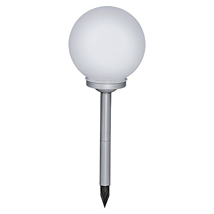 BAUHAUS Bolvormige solarlamp (Met grondpen, Diameter lamp: 300 mm, Hoogte: 730 mm, 8 u)