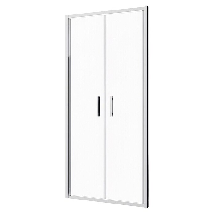 Sanotechnik Nihajna tuš vrata Slim Line  (80 x 200 cm, Krom, Debelina stekla: 6 mm) | 3670 - Drehtür | DADB - Duschabtrennungen | DAD - Badausstattung | DA - Badausstattung/Bäderwelt | D - Sanitär | BAUHAUS