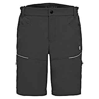 Terrax Workwear Arbeitsshorts (Schwarz, Anthrazit, Konfektionsgröße: 58)