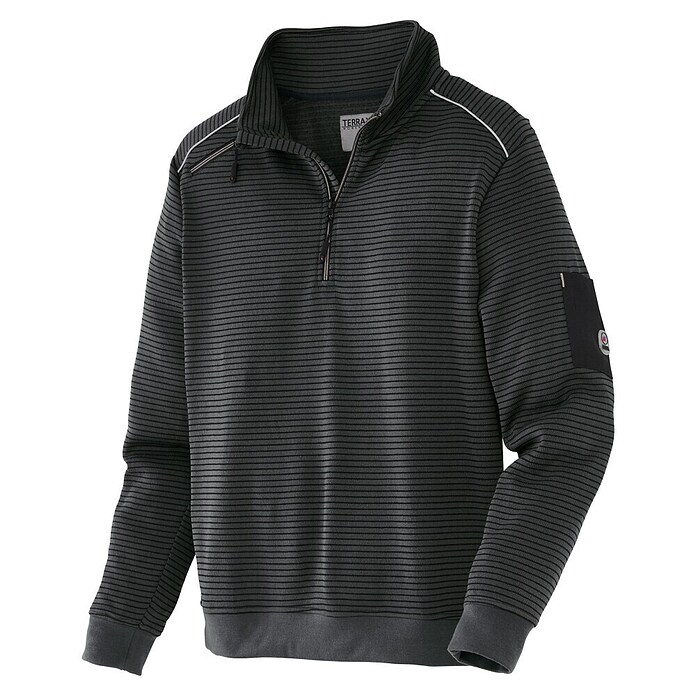 Terrax Workwear Arbeitsweste Stricktroyer (Schwarz, Anthrazit, Größe: L) | BAUHAUS