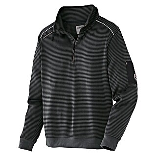 Terrax Workwear Arbeitsweste Stricktroyer (Schwarz, Anthrazit, Größe: XXXL)