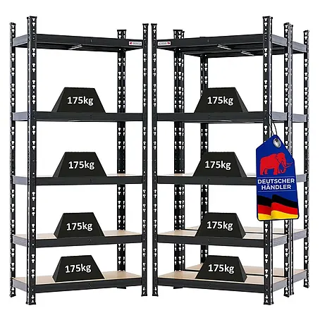 Proregal  Schwerlastregal Mega Deal 3x HERMES