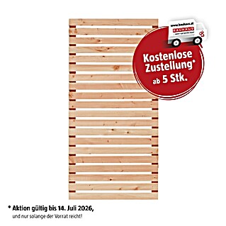 Sichtschutzelement Rhombus (B x H: 89 x 179 cm)