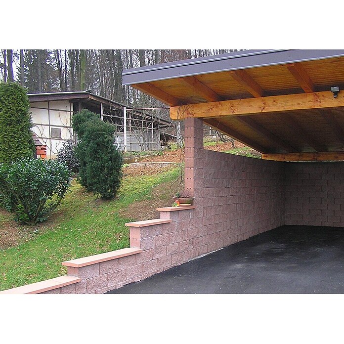 Zobec Zidak  (40 x 20 x 19 cm, Rjava) | 5698 - Mauersysteme/Abdeckplatten/Balus | FAEA - Gartenbaustoffe | FAE - Gartenbaustoffe | FA - Baustoffe | F - Baustoffe | BAUHAUS