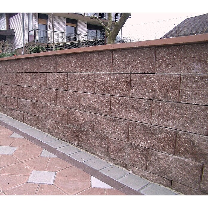 Zobec Zidak  (40 x 20 x 19 cm, Rjava) | 5698 - Mauersysteme/Abdeckplatten/Balus | FAEA - Gartenbaustoffe | FAE - Gartenbaustoffe | FA - Baustoffe | F - Baustoffe | BAUHAUS