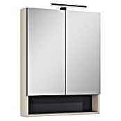 Riva Yasumi LED-Spiegelschrank Yasumi/Lynn (B x H: 60 x 76,8 cm, Fume, Spanplatte) | BAUHAUS