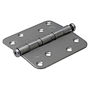 Dulimex Deurscharnier (b x h: 89 x 89 mm, RVS)