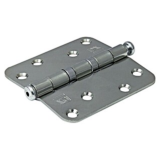 Dulimex Deurscharnier (b x h: 89 x 89 mm, Zilver)
