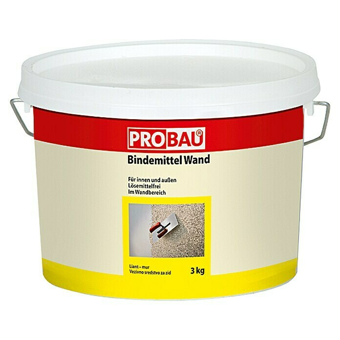 Probau Bindemittel Wand3 kg, Geeignet für: Steinchenteppich Front View