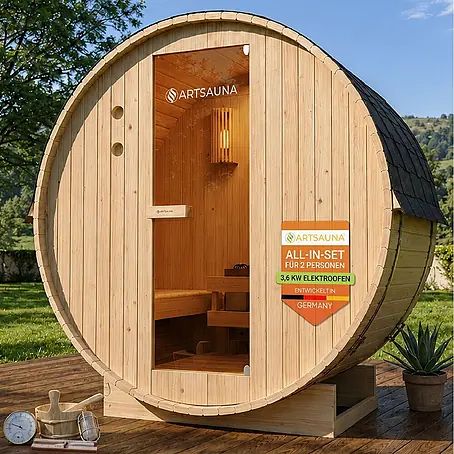 Artsauna  Fasssauna Spitzbergen