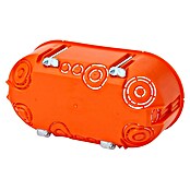 Hohlwanddose Doppelt (143 x 70 x 47 mm, 2-fach, Orange, 1 Stk.)