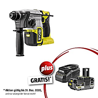 Ryobi ONE+HP Maschinenpaket (Akku-Kombihammer RSDS18X-0 + gratis Starter-Kit)