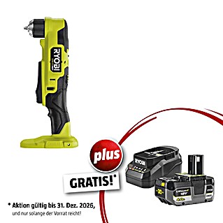 Ryobi ONE+HP Maschinenpaket (Akku-Winkelbohrschrauber RAD18C-0 + gratis Starter-Kit)