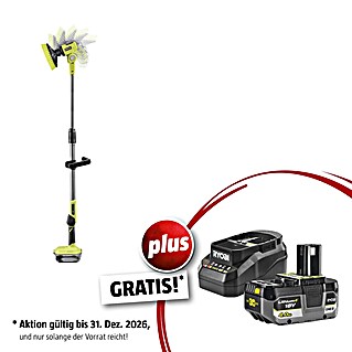 Ryobi ONE+ Maschinenpaket (Akku-Reinigungsbürste R18TPS-0 + gratis Starter-Kit)