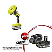 Ryobi ONE+ Maschinenpaket (Akku-Reinigungsbürste R18CPS-0 + gratis Starter-Kit) | BAUHAUS
