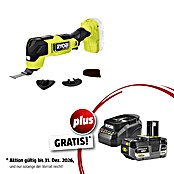 Ryobi ONE+HP Maschinenpaket (Akku-Multifunktionswerkzeug RMT18X-0 + gratis Starter-Kit) | BAUHAUS