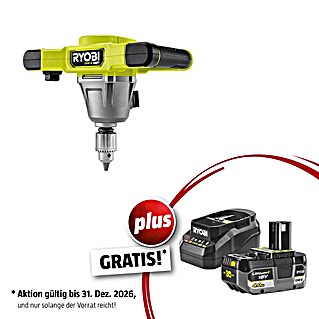Ryobi ONE+HP Maschinen-Set (Akku-Rührwerk RPM18X-0 + gratis Starter-Kit)