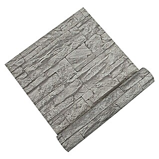 AS Creation Flis tapeta Murano (Sivo-bijele boje, Izgled kamena, 10,05 x 0,53 m)