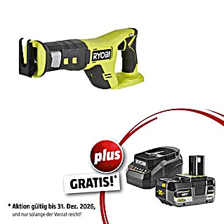 Ryobi ONE+ Maschinen-Set (Akku-Säbelsäge RRS18-0 + gratis Starter-Kit)
