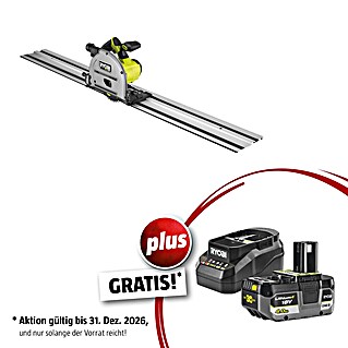 Ryobi ONE+HP Maschinenpaket (Akku-Tauchsäge RPLS18X-0 + gratis Starter-Kit)