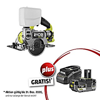 Ryobi ONE+ Maschinenpaket (Akku-Fliesenschneider RTS18C-0 + gratis Starter-Kit)
