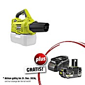 Ryobi ONE+ Maschinenpaket (Akku-Sprühgerät RY18FGA-0,18V, 4 Ah Akku & 2A Ladegerät) | BAUHAUS
