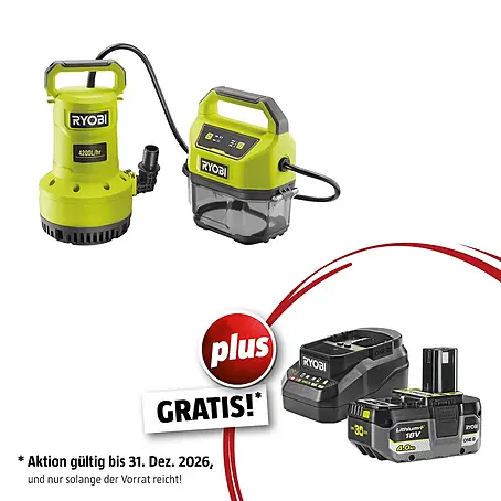 Ryobi ONE+ Schmutzwasserpumpe