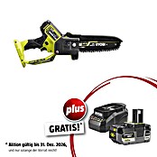 Ryobi ONE+ Maschinenpaket (Akku-Astsäge RY18PSX20A-0,18V, 4 Ah Akku & 2A Ladegerät) | BAUHAUS