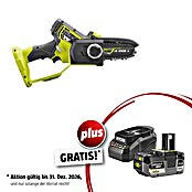 Ryobi ONE+ Maschinenpaket (Akku-Astsäge RY18PSX10A-0,18V, 4 Ah Akku & 2A Ladegerät) | BAUHAUS