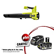 Ryobi ONE+ Maschinenpaket (Akku-Gebläse RY18BLB-0,18V, 4 Ah Akku & 2A Ladegerät) | BAUHAUS