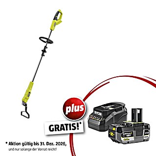 Ryobi ONE+ Maschinenpaket (Akku-Bodenhacke RY18GHA,18V, 4 Ah Akku & 2A Ladegerät)