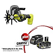 Ryobi ONE+ Maschinenpaket (Akku-Bodenhacke RY18HCA-0,18V, 4 Ah Akku & 2A Ladegerät) | BAUHAUS