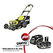 Ryobi ONE+ Maschinenpaket (Akku-Rasenmäher RY18LMX46A-0,18V, 4 Ah Akku & 2A Ladegerät) | BAUHAUS