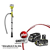 Ryobi ONE+ Maschinenpaket (Akku-Regenfasspumpe RY18STPA-0,18V, 4 Ah Akku & 2A Ladegerät) | BAUHAUS